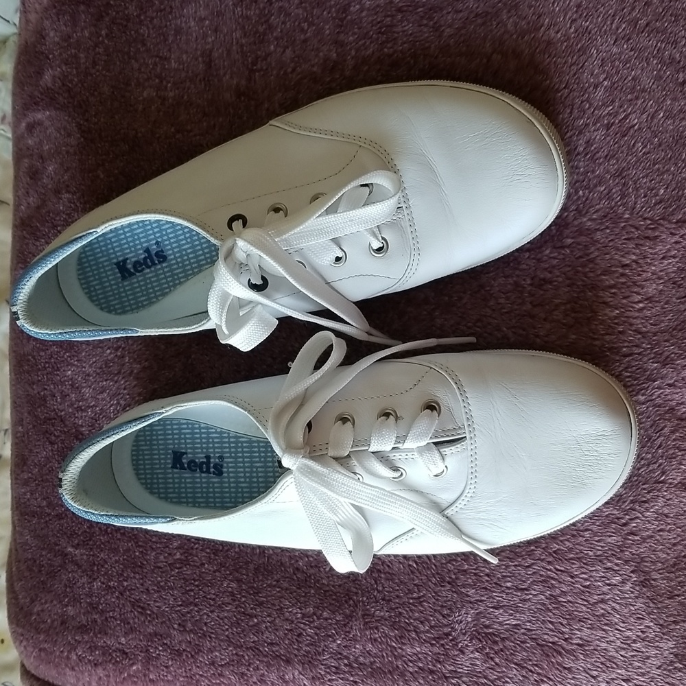 Keds White Leather Sneaker